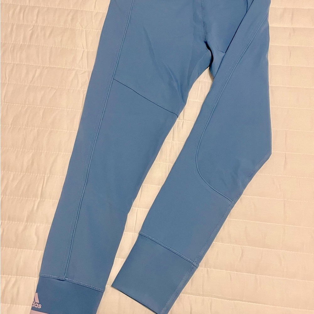 New Adidas Stella McCartney The Performance 7/8 Legging Sz M Blue medium NWT